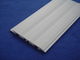 Διακοσμητικός λευκός πλαστικός περιζώνοντας πίνακας, αντισκωρικό PVC Baseboards 126mm * 32mm